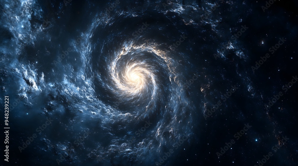 Galaxy in space Galaxy in space