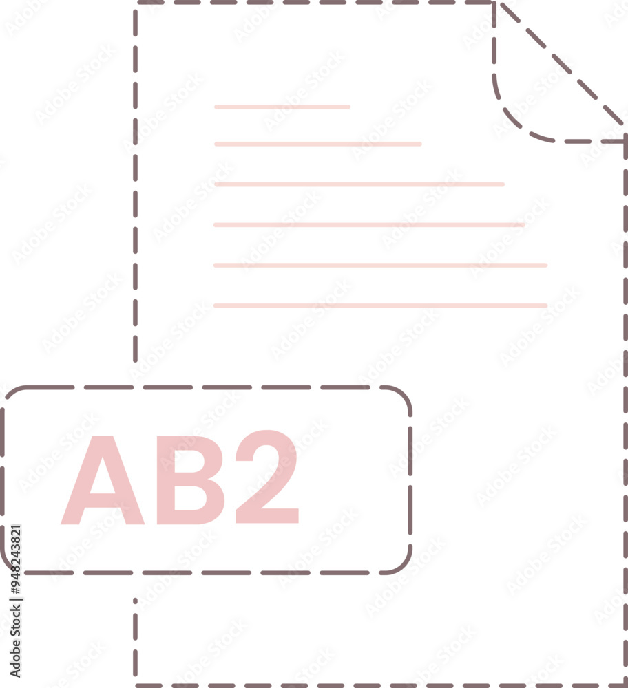 AB2 icon black rounded dashed outline AB2 icon black rounded dashed outline