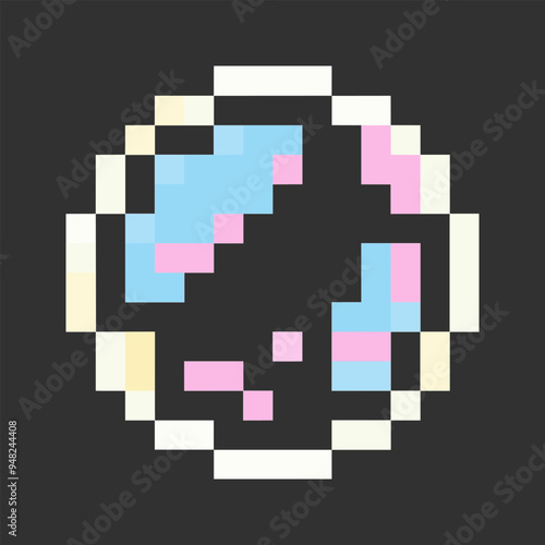 bubble pixel art for your needs