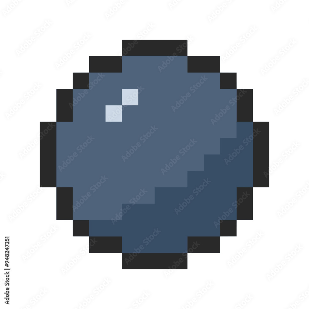 Fototapeta premium abstract circle design pixel art