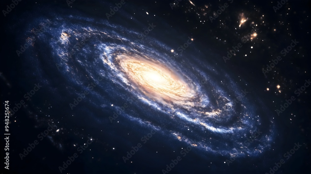 Fototapeta premium Galaxy in space