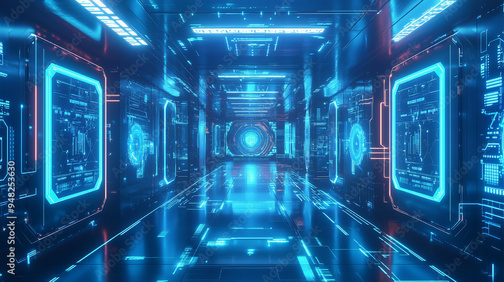 abstract digital background for wallpaper. blue light lines. futuristic and technological background. fantastic wallpaper abstract digital background for wallpaper. blue light lines. futuristic and technological background. fantastic wallpaper