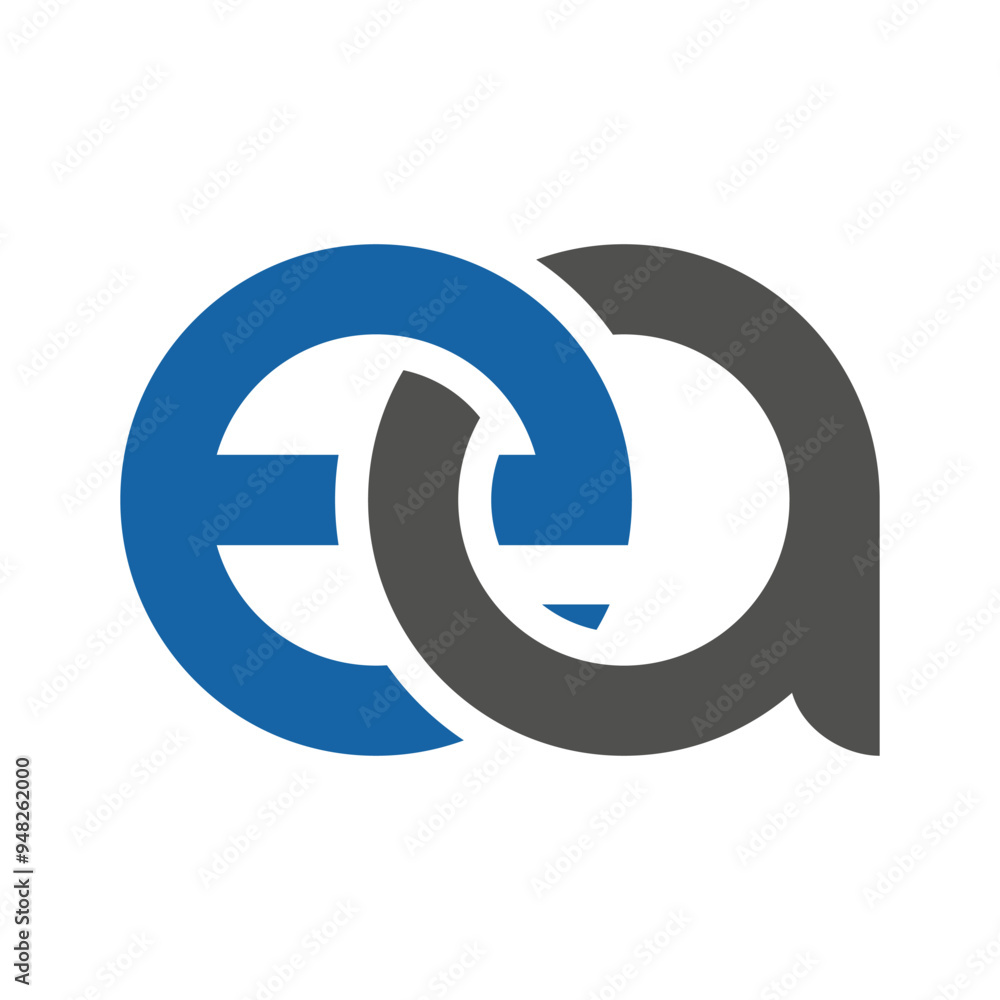 ea letter link logo template ea letter link logo template