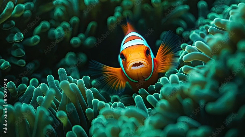 Clownfish in Anemone Clownfish in Anemone