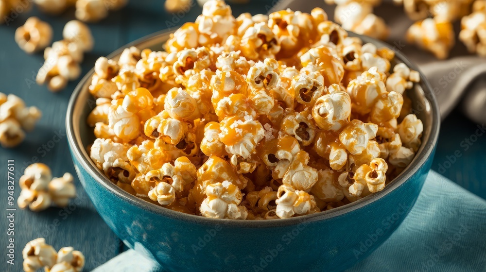 Caramel Popcorn Bowl Caramel Popcorn Bowl