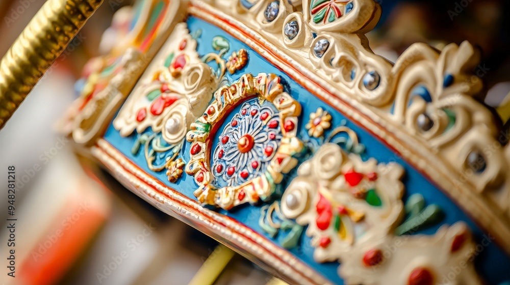 Fototapeta premium Close-up of Carousel Ornament