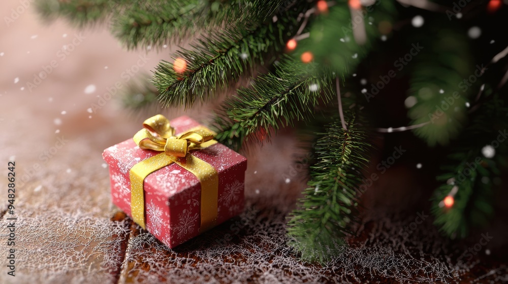 Delicately Wrapped Tiny Gift Box in HO Scale for Model Trains Delicately Wrapped Tiny Gift Box in HO Scale for Model Trains