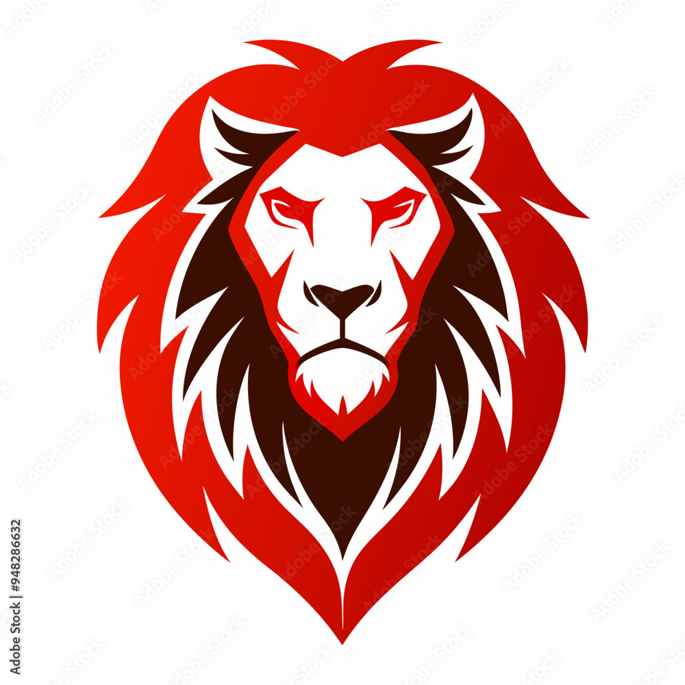 Fototapeta premium Lion Vector Logo Design