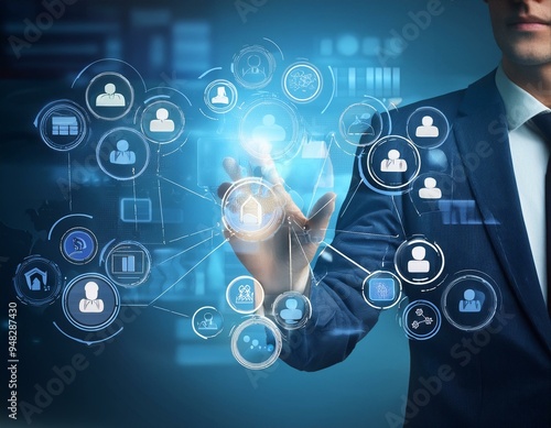 A LinkedIn profile page showcasing a professional's experience and connections.