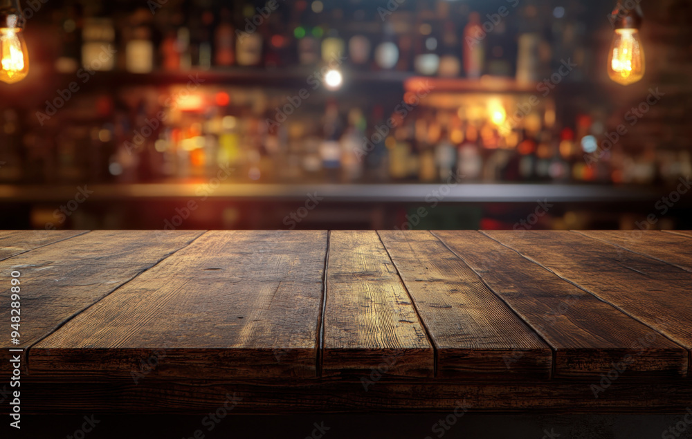 Wooden Bar Countertop. Wooden Bar Countertop.