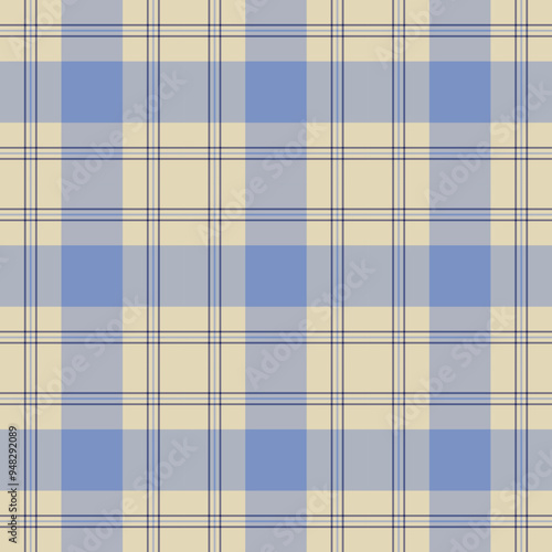 Seamless Plaid Pattern Vector