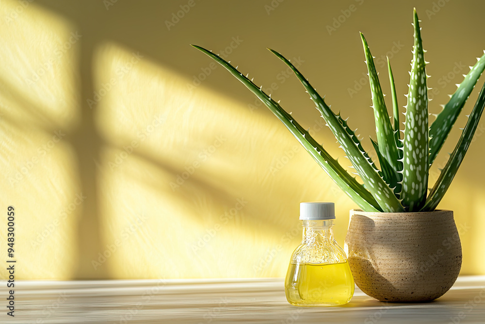 Revitalize Your Space with a Calming Aloe Vera Plant and Natural Essence for a Green, Serene Atmosphere Revitalize Your Space with a Calming Aloe Vera Plant and Natural Essence for a Green, Serene Atmosphere