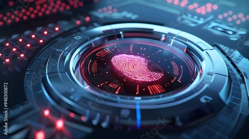 Futuristic Biometric Finger...