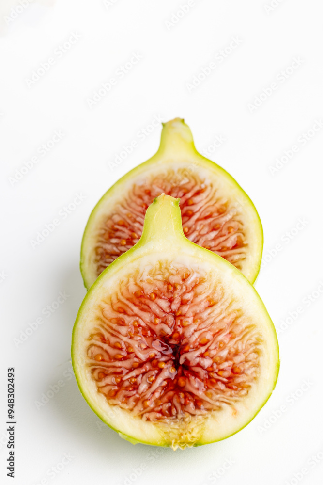Many fresh green figs as background, closeup Many fresh green figs as background, closeup