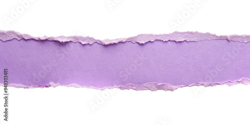 Violet paper, isolated on transparent png background,