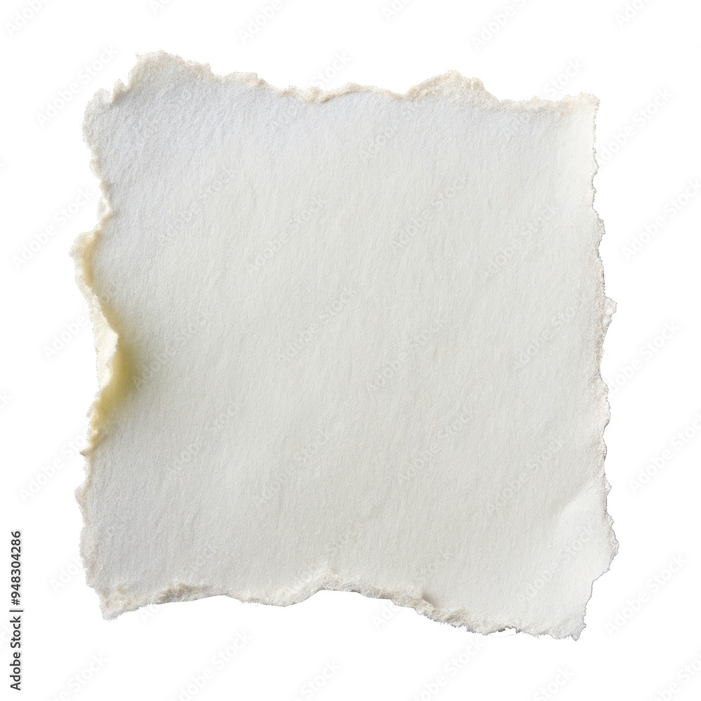 Obraz premium Sheet of paper , isolated on transparent png background,
