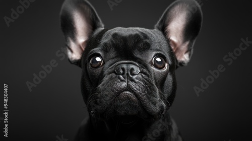 Cute French Bulldog Portrait