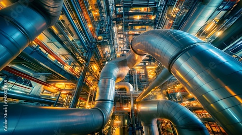 Industrial Infrastructure: A Network of Pipes