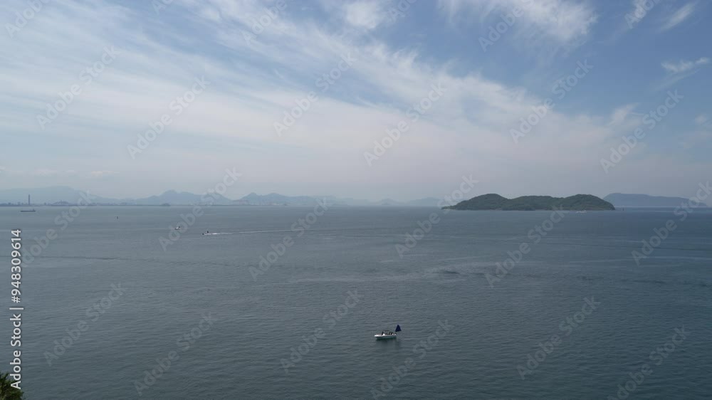 Images of the Seto Inland Sea and the Seto-ohashi Bridge in May Images of the Seto Inland Sea and the Seto-ohashi Bridge in May
