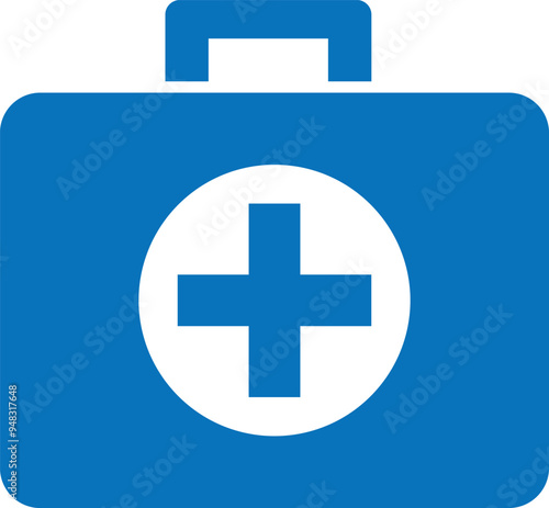 Medical bag icon 