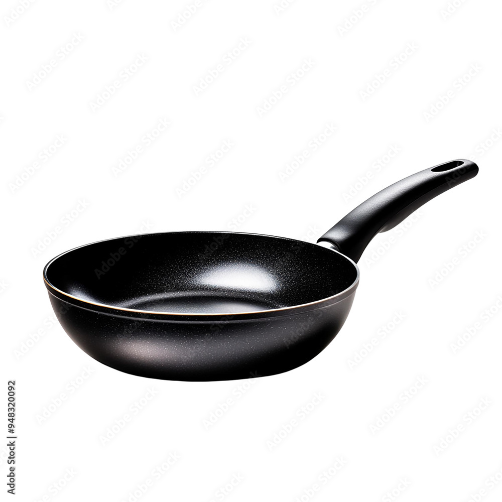 A sleek, durable black frying pan perfect for everyday cooking and frying delicious meals with ease. A sleek, durable black frying pan perfect for everyday cooking and frying delicious meals with ease.