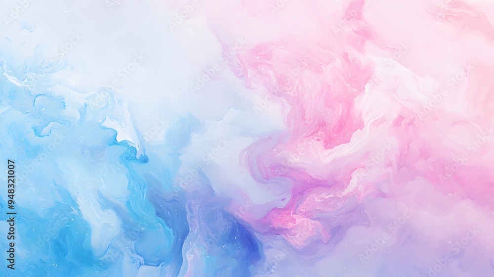 Abstract Blue and Pink Swirls Background. Abstract Blue and Pink Swirls Background.