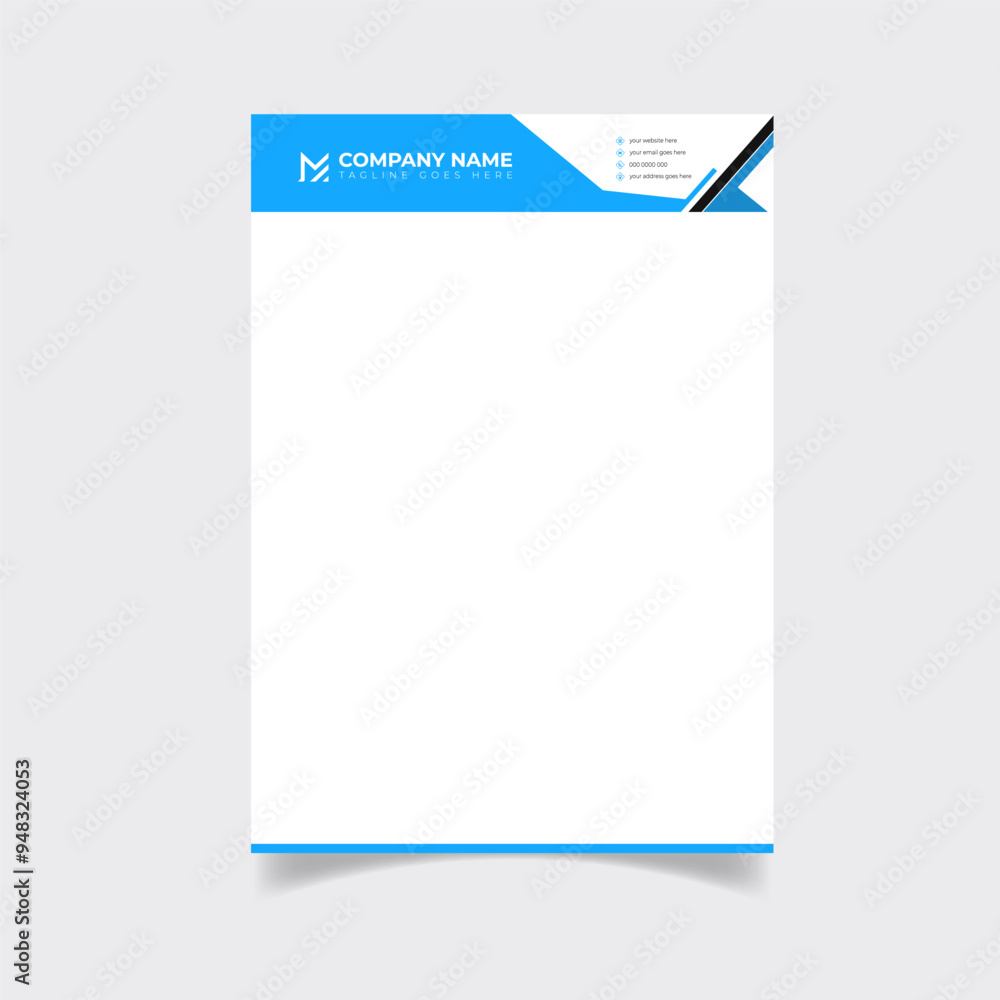 Fototapeta premium Modern business pad design template design for your business