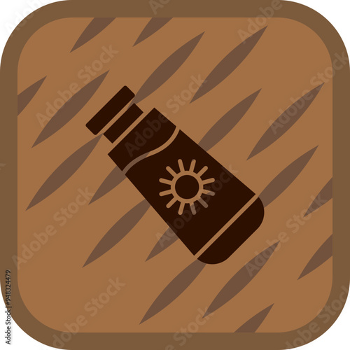 Sunscreen Icon Design