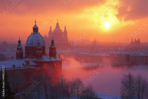 Prague Sunset