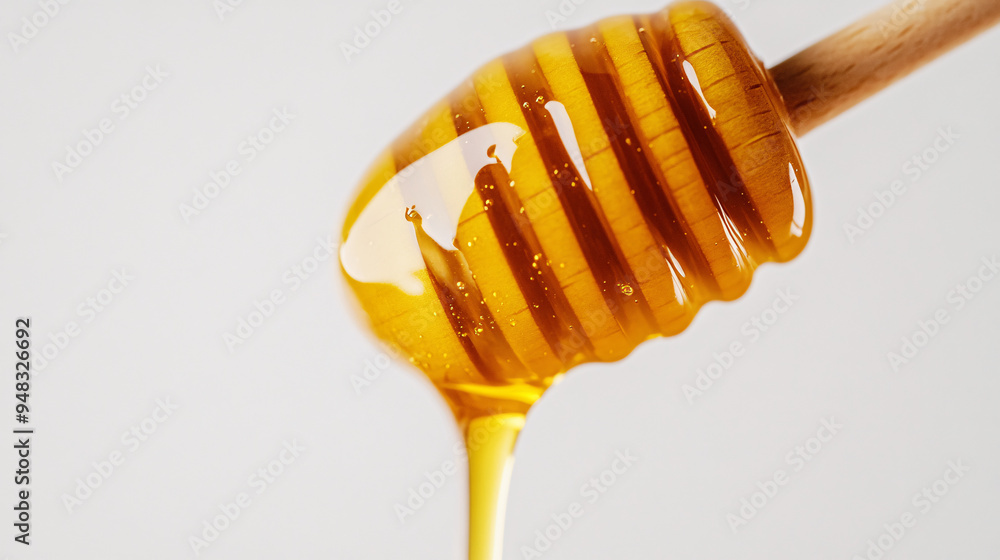 Honey Dripping From Dipper