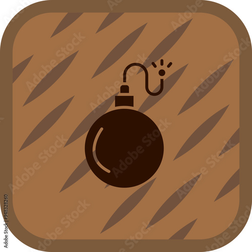 Bomb Icon Design