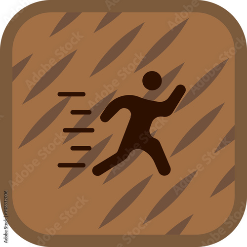 Running Icon Design