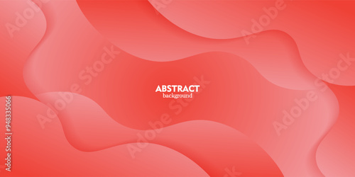 orange abstract background with a composition of dynamic shapes and wavy patterns.  eps 10