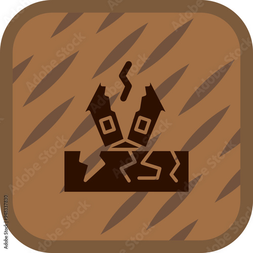 Earthquake Icon Design