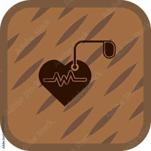 Pacemaker Vector Icon Design