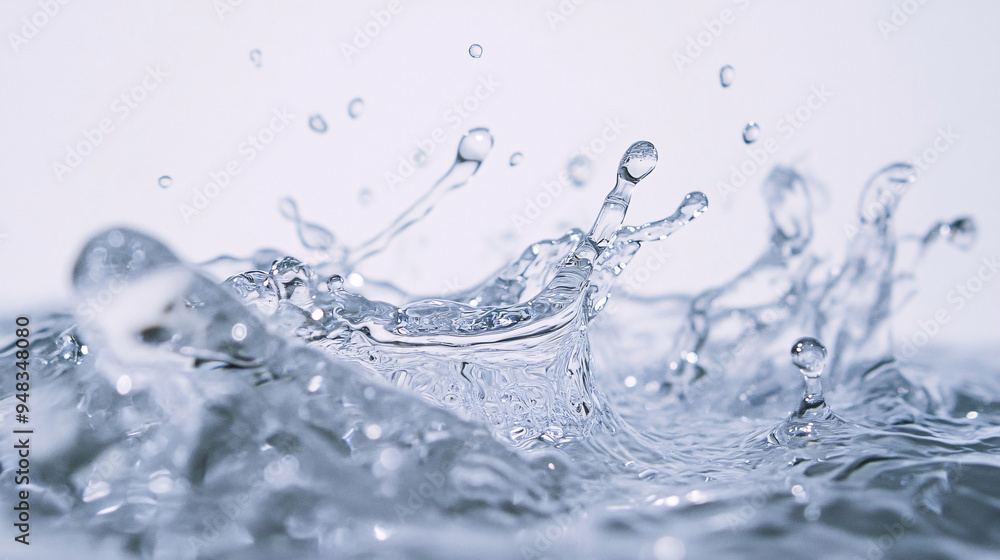 Water Droplet Splash Macro Water Droplet Splash Macro