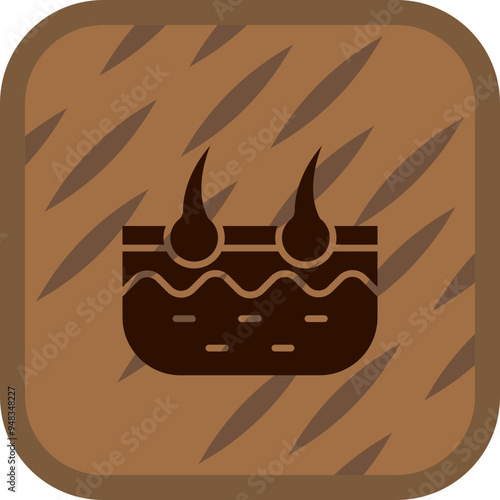 Hairy Vector Icon Design