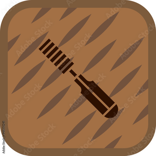 Chisel Vector Icon Design