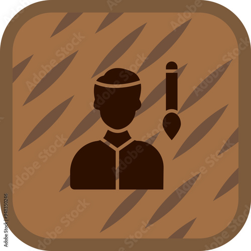 Artist Vector Icon Design