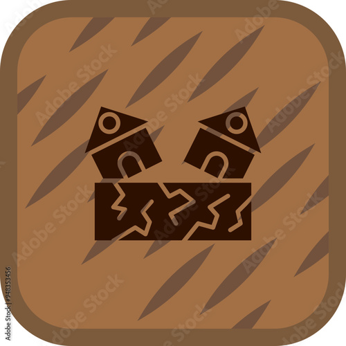 Earthquake Icon Design