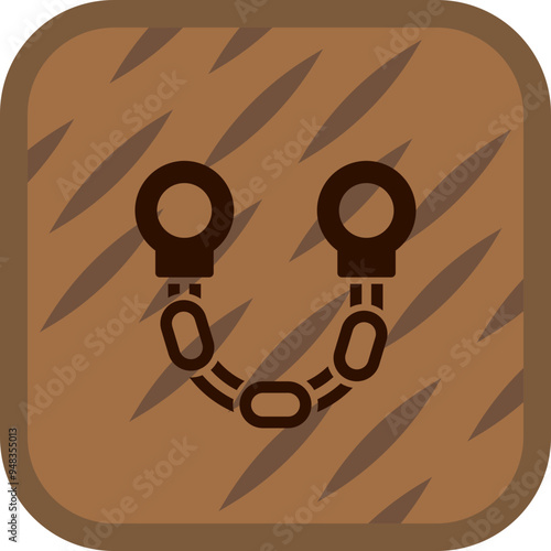 Handcuffs Icon Design