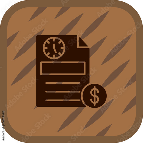 Deadline Icon Design