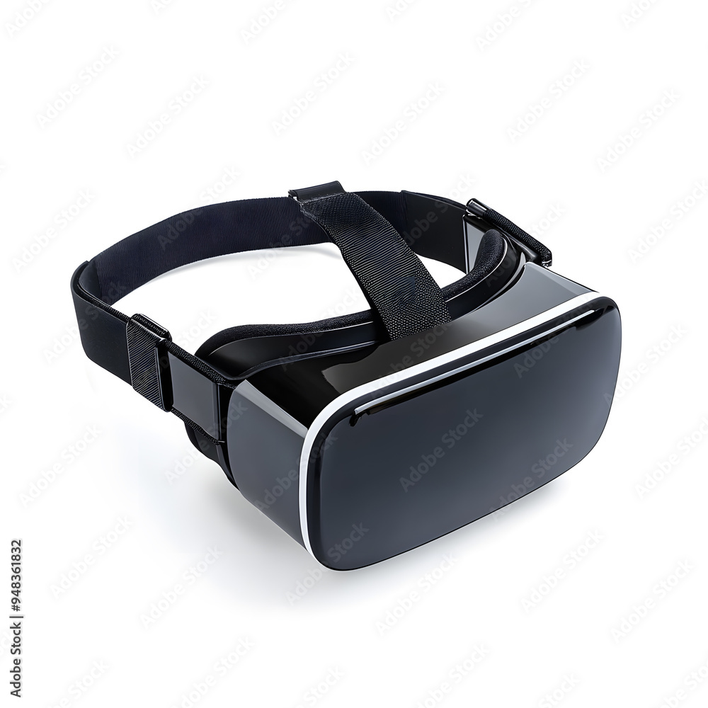 VR glasses isolated on white VR glasses isolated on white