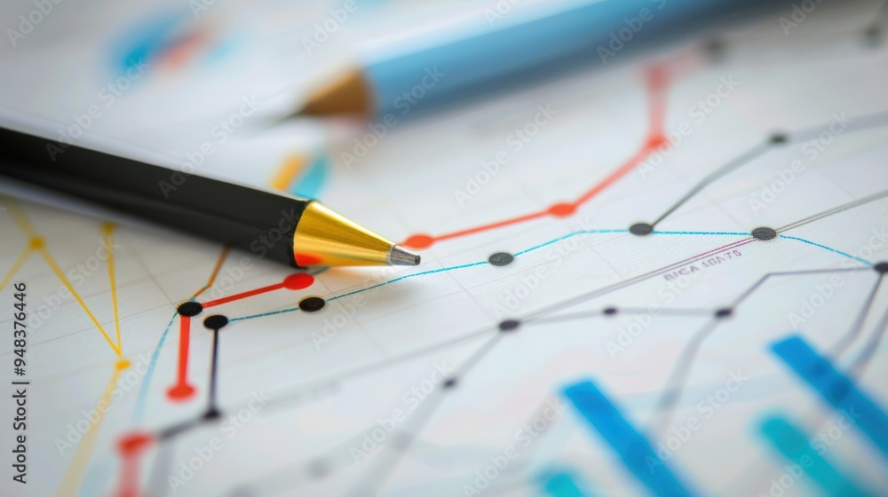 A diagram with a marked focus point for emphasis A diagram with a marked focus point for emphasis