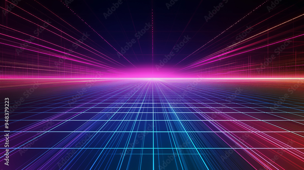 a retro synthwave music graph with vibrant, neon-colored lines and grids, capturing the nostalgic and futuristic vibe of 80s synth music a retro synthwave music graph with vibrant, neon-colored lines and grids, capturing the nostalgic and futuristic vibe of 80s synth music
