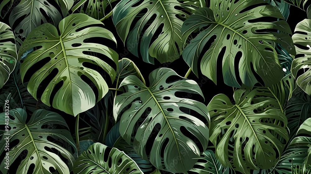 mosntera leaf pattern whitebackground mosntera leaf pattern whitebackground