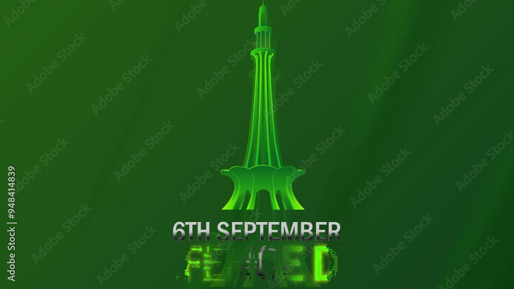 6TH SEPTEMBER DEFENCE DAY PAKISTAN TITLE ANIMATION 6TH SEPTEMBER DEFENCE DAY PAKISTAN TITLE ANIMATION