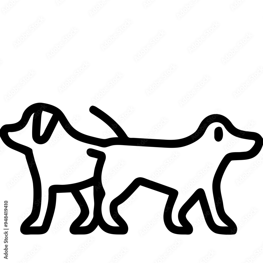 Loyal Dog Sitting Happily, Showcasing Its Affection and Playfulness Loyal Dog Sitting Happily, Showcasing Its Affection and Playfulness