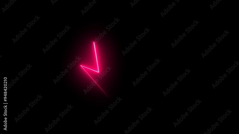 Charging icon, power icon and battery charging electronic technology icon neon line Charging icon, power icon and battery charging electronic technology icon neon line