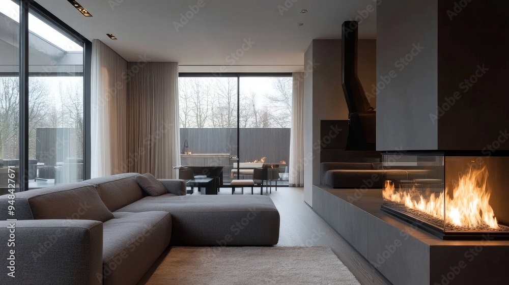 Fototapeta premium modern living room